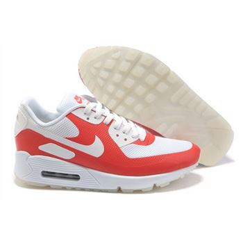 Nike Air Max 90 Womens White Red Reduced